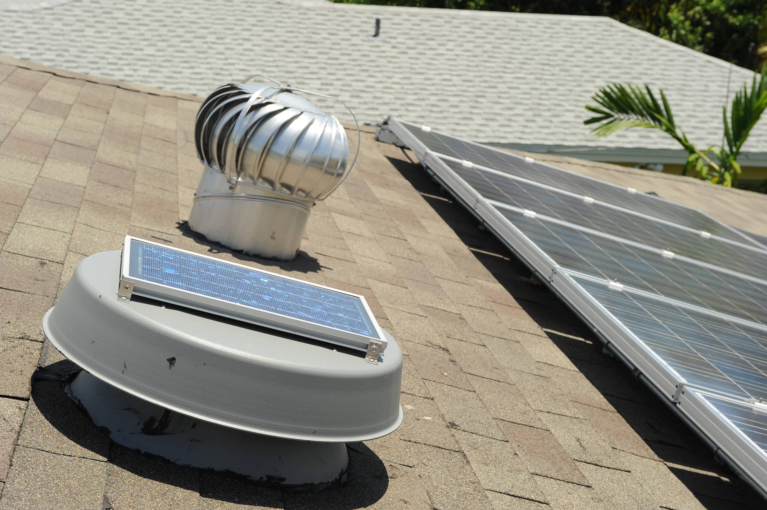 Install Solar Attic Fans